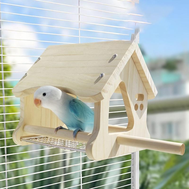 Parrots Grinding Scratchers Perch Bird Stand Cage Toy House Rack Toy Grinding Perch Birdhouse Supplies