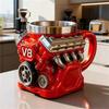 V8 Engine Resin With Inner Liner, Mug, High-end Feel, Personality, Mechanical Ornament, Handicraft