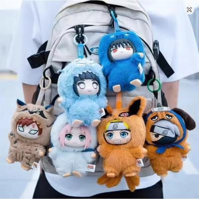 New EAKI Naruto Blind Box Shippuden Party Series Uzumaki Stuffed Shippuden Original Plush Figure Ornament Toy Collection Gift