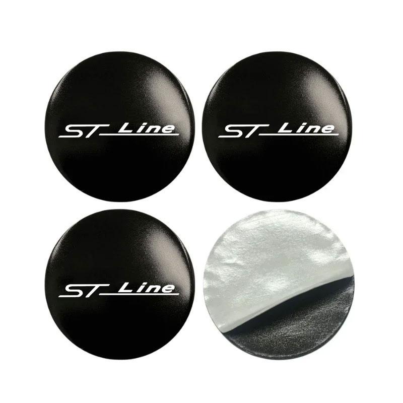 

Car Wheel Center Hub Cap Cover Emblem Badge Sticker for Ford ST-line Focus 2 3 Mondeo Ecosport Kuga Mk4 Fiesta Mk3 Accessories 55mm