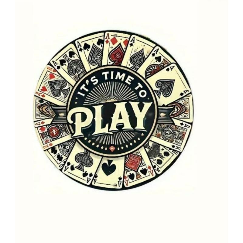 Hexenbesen Halloween Schild, Runde Aluminium Wandplakette 20x20cm