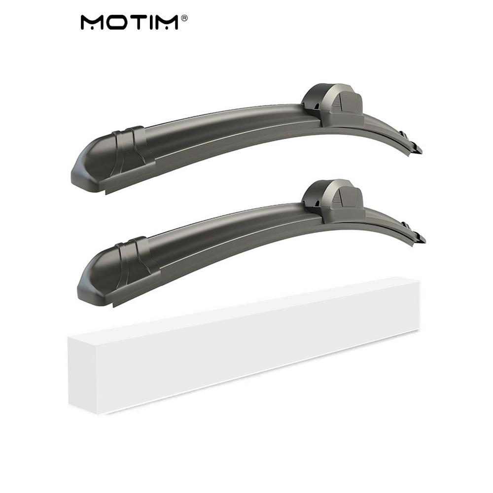 

26 + 20 (Set of 2) Front Windshield Wiper Driver Side and Passenger Side Boneless Wiper Blade All-Seasons