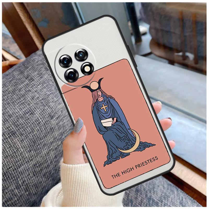Tarot Card Astrology Sun Moon Lover Case For OnePlus 15 12R 13R 13T 10T 8T 13 12 11 10 Pro Nord 5 CE 2 3 4 Lite N20 N30 Coque