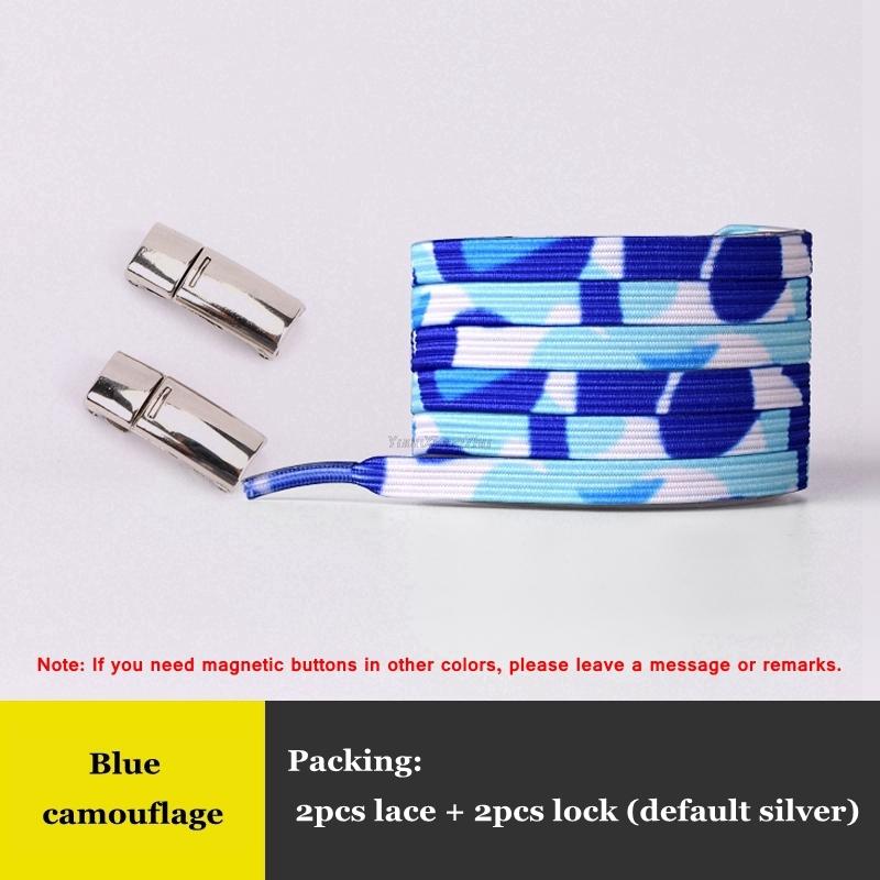 New Elastic Magnetic Shoelaces Sneakers Shoelace Kids Adult No Tie Shoe Laces Rainbow Lock Lazy Laces One Size Fits All Shoes