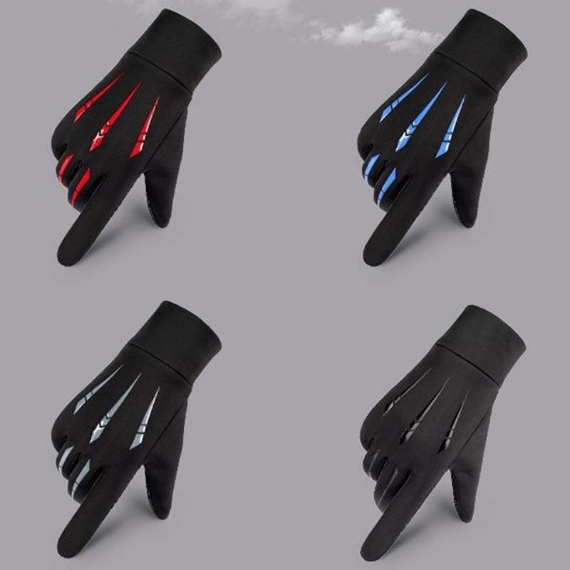 Winter Cycling Gloves Men Gloves Touch Screen Windproof Sports Gloves Warm Thermal Running Ski Cycling Gloves