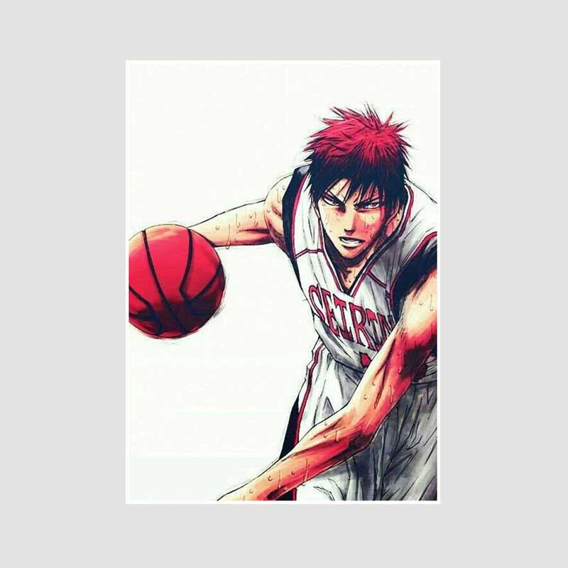 

Аниме Баскетбол Куроко Плакат Белая бумага Ретро постеры и принты Настенная живопись Домашний декор Гостиная Бар Украшение Настенные картины 42x30cm