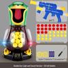 Hit Me Ducky! Parent-Child Interactive Toy with Air-Powered Soft Bullet, 3-Shot Firing for Kids 6+