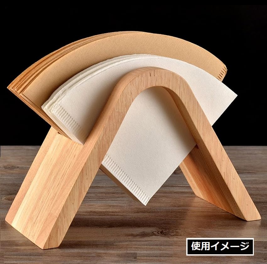 Coffee Filter Holder for Paper Filter Storage r_planning Stand, Arched,