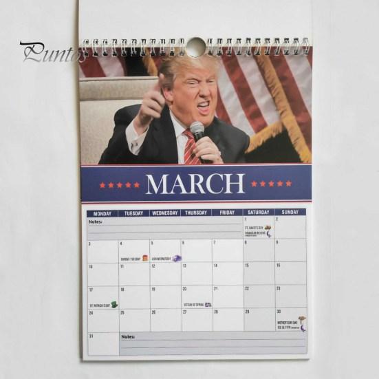 2025 Wall Calendar Trump Wall Hanging Calendar 12 Months Jan.-Dec. Schedule Planner for Home Office Organization