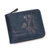 Cross-Border Trend Hunter Men's Short Tri-Fold Wallet with Large Capacity Coin Purse