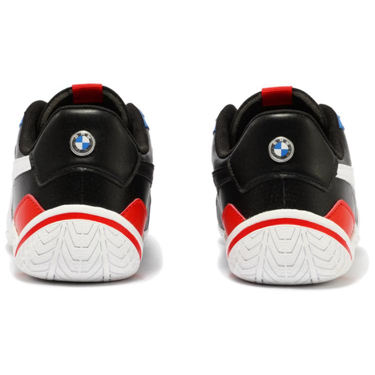 Puma Bmw Mms Comfortable Versatile Low-Top Training Shoes Unisex Sneaker Black White 307492-03