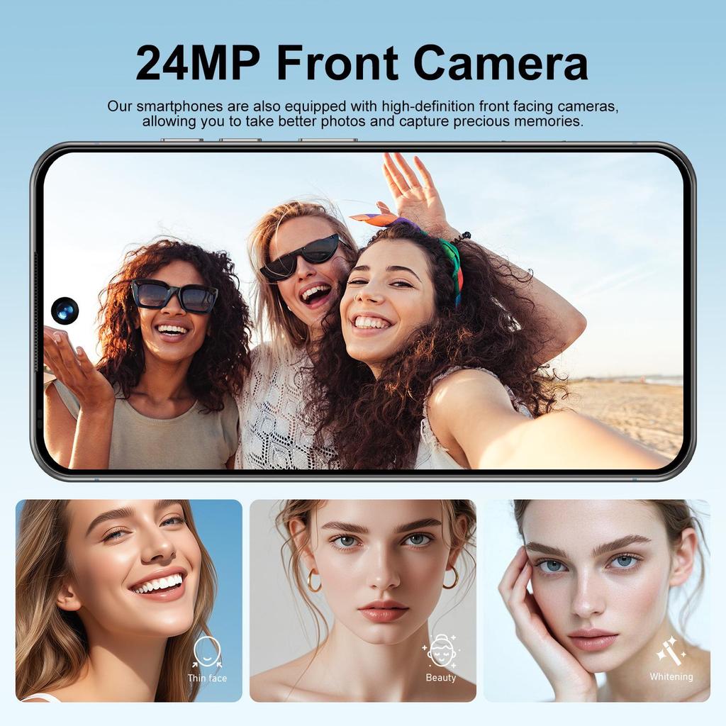 A17 Pro Max 5G Android Smart Phone 7.3-inch (16+1T)