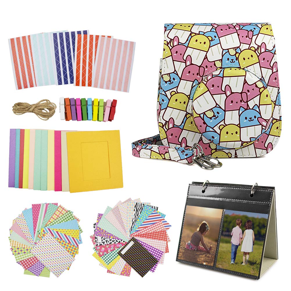 

kinokoo Fujifilm Cheki instax mini 11 case instax mini 11 camera case accessories set 6-piece (BQL)