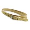 Belts For Women Multi Color Thin Skinny Faux Leather Waistband Casual Belts Strap
