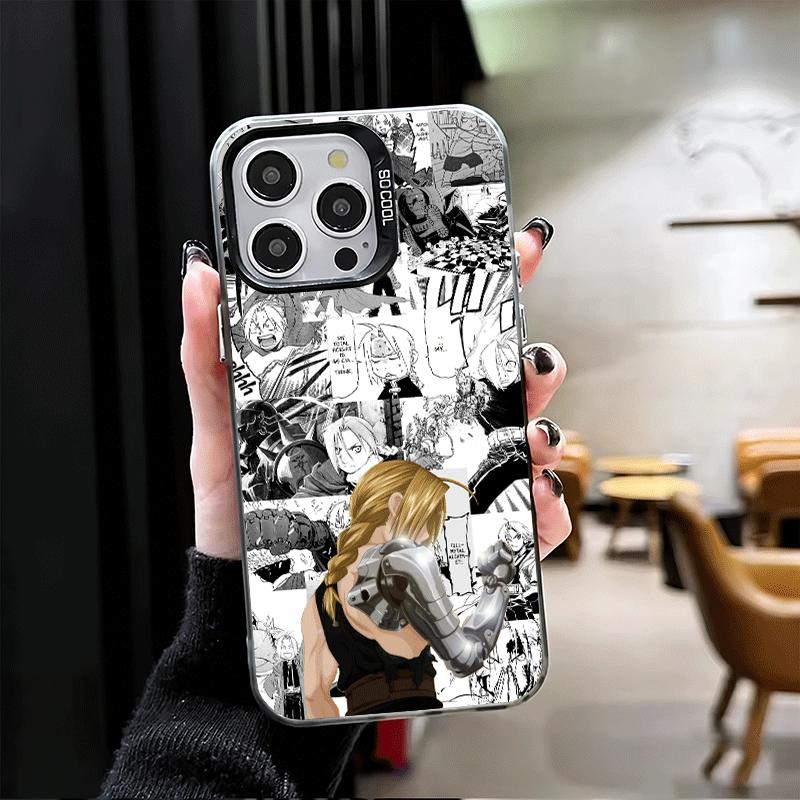 F-ullmetal A-Alchemist Anime Shockproof Phone Case for iPhone 17 Air 16 16E 15 Pro Max 14 Plus 13 Mini 12 Back Cover Anti Fall F