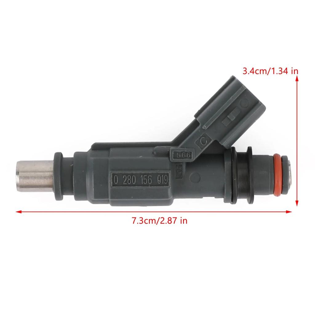 4 Pcs Fuel Injectors 23250-0D030 Fit For Toyota Corolla ZZE12 E141 ZZE150