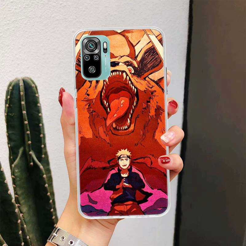 Naruto Anime Uzumaki For Xiaomi Redmi Note 10S 10 11S 11 9S 9 8T 8 Pro Phone Case 11T 5G 11E 9T 7 6 5 5A 4X Fundas Cover Coque X