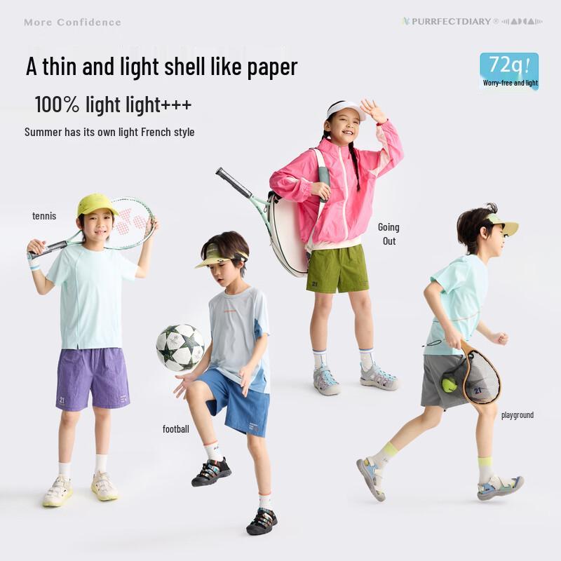 Gulu Diary Kids' Summer Casual Shorts