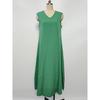 Sleeveless V-neck Side Split Summer Long Dress Elegant Fashion Loose Casual Simple A-line Party Maxi Long Dress Solid Color Woman Clothing