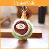 Pluche Kastanje Sleutelhanger Met Zacht Kort Pluche Voor Tas Decoratie En Cadeaus