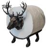 Rustproof Organizer 3D Printed Elk Toilet Paper Holder, Stable Base Bathroom Tissue Roll Modern Accessory Decor Dispenser, Waterproof PLA Decorative