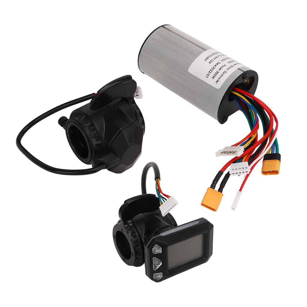 Borstelloze Motorregelaar 5‑6 inch 350W 12A Real-time Displaypaneel Scooterregelaar Kit 36V