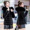 Winter New Cotton-padded Clothes Women's Korean Version Slim-fitting Women's Cotton-padded Clothes Short Fur-collared Cotton-padded Clothes Women's