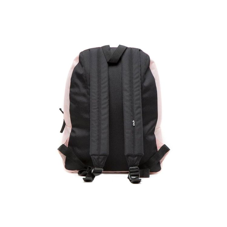 Vans Polyester Zipper Closure Backpack With Embroidered Decoration And Large Capacity Women Backpacks Pink VN000NZ0EI2