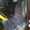 100pcs Universal Size Disposable Car Seat Covers Car Maintenance Seat Covers  Car Maintenance