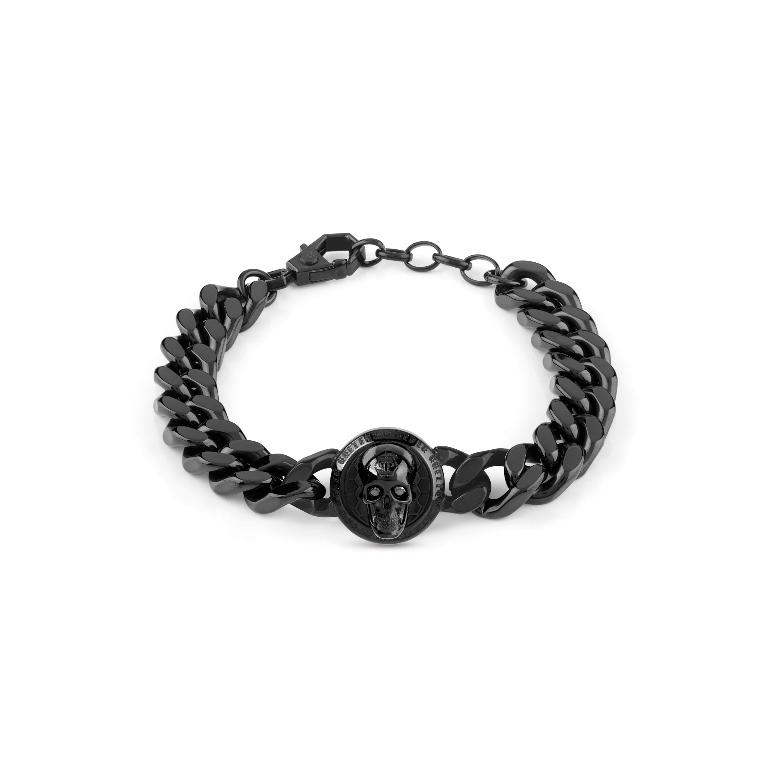 

Plein Accessories Браслет 3D ЧЕРЕП МОНЕТА 3D ЧЕРЕП МОНЕТА PJ8AA15BU 3D ЧЕРЕП МОНЕТА IP ЧЕРНЫЕ КРИСТАЛЛЫ GOURMETTE БРАСЛЕТ Черный нержавеющая сталь [Philip