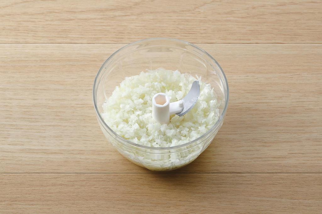 Kakusei Happy Handy Chopper Plus Chopper with x x Perfect for Baby and Nursing Easy and HHC-P, Slicer, 12.5cm 12.6cm 9.2cm, Vegetables, Food, Care.