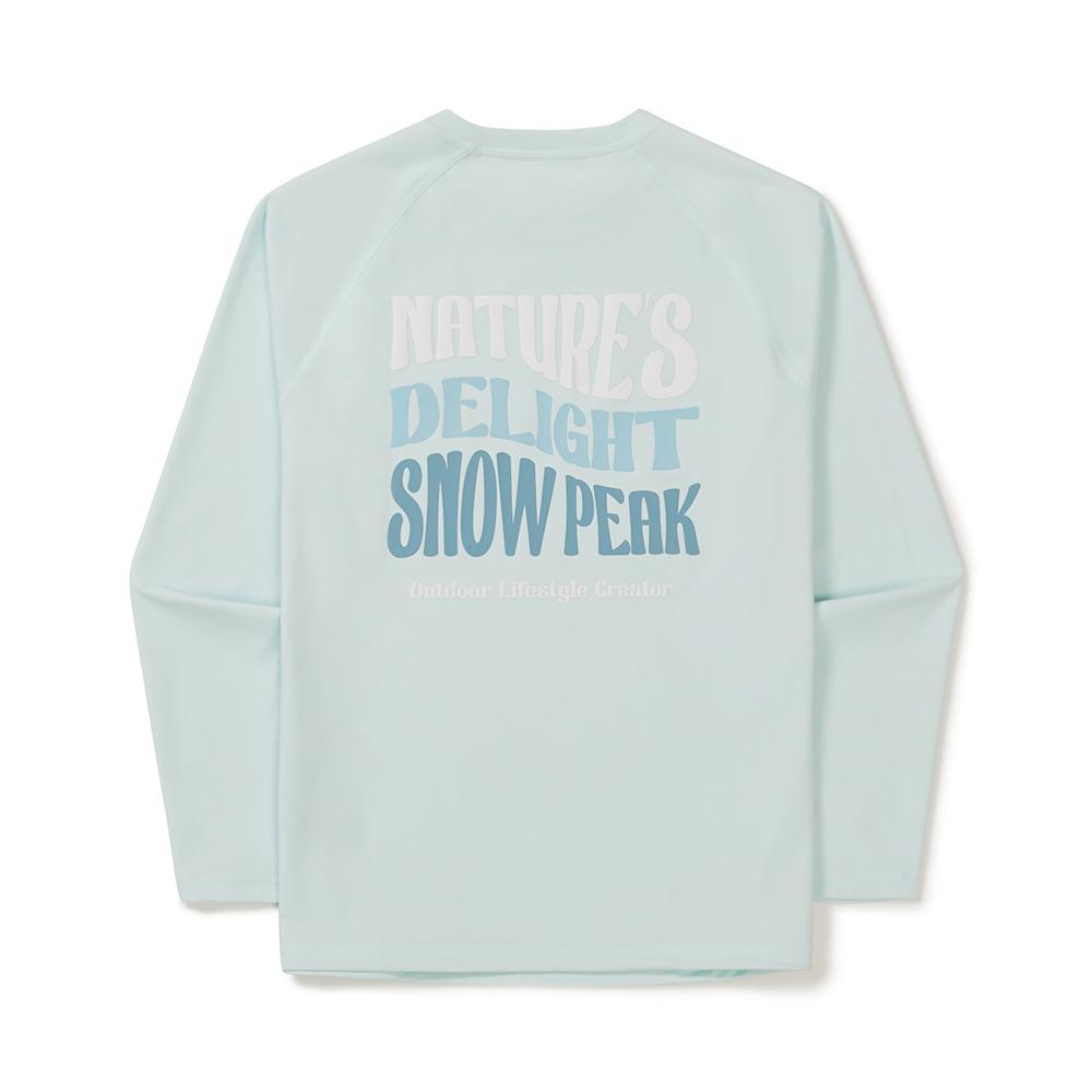 SNOWPEAK Water Women's Loose Fit Rashguard Mint (S25MWWSW09)