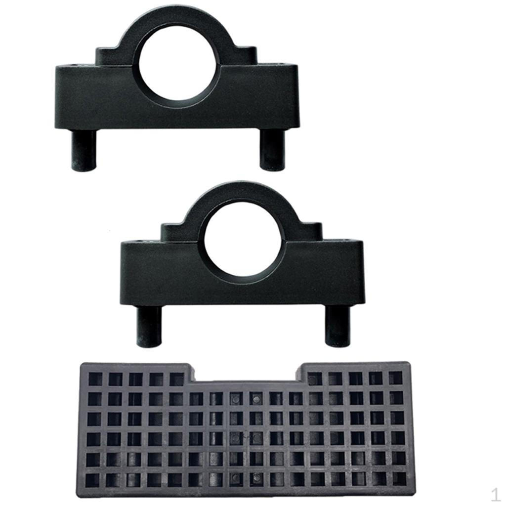 

Set of 3, 2pcs Kayak Stabilizer Stand Bracket Holder Clamp Outrigger Fitting + 1pc Trolling