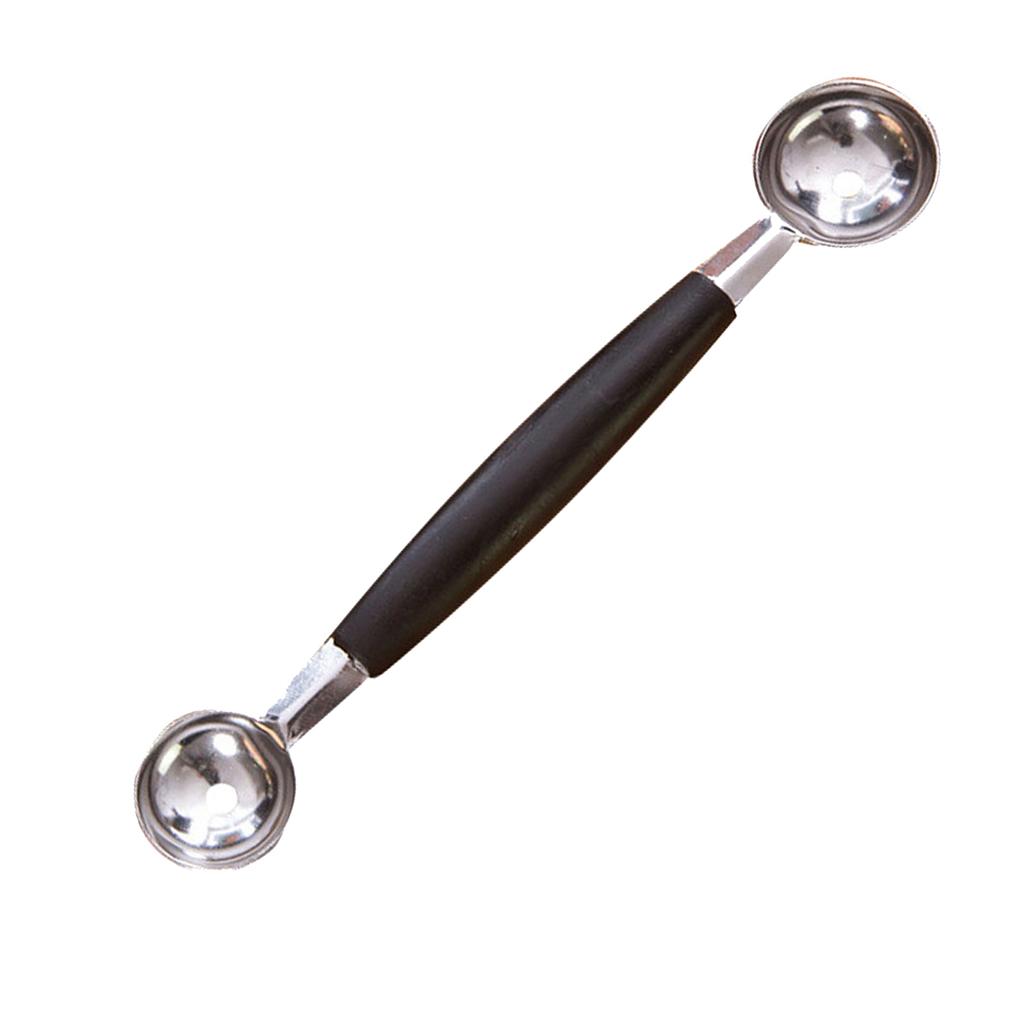 Fruit Scoop Stainless Steel Multi Purpose Portable Melon Baller Ice Cream Baller for Picnic Gathering