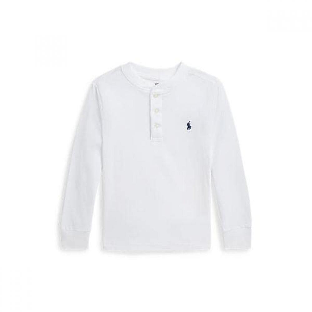 Polo Kids Boys 2 7 Cotton Jersey Henley Shirt Cwpoknib8021101100 2