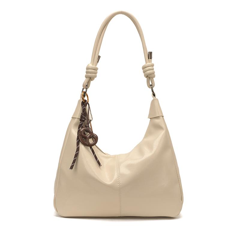 Fashion Solid PU Zipper Concise Shoulder Bags High Quality Sweet Youth Tote Bags for Women Popularity Designer Style Handbags