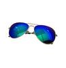 [Karokak] Teardrop Sunglasses with Mirror Lenses - Popular, UV Protection, Oceans Sense Style, Stylish, Unisex, for Men and Women, Driving, Sports,