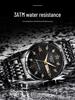 Men's High-End Waterproof Luminous Watch with Automatic Movement and Calendar