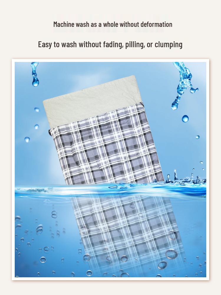 Pure Cotton Sleeping Bag for Adults - Warmth & Stain Protection for Home, Travel, Hotel, Car, and Outdoor Camping.