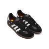 Atmos x FACE x adidas Samba OG Baskets Unisexe Broderies de Marguerites Noir Noir Core Blanc Chaussures H03848