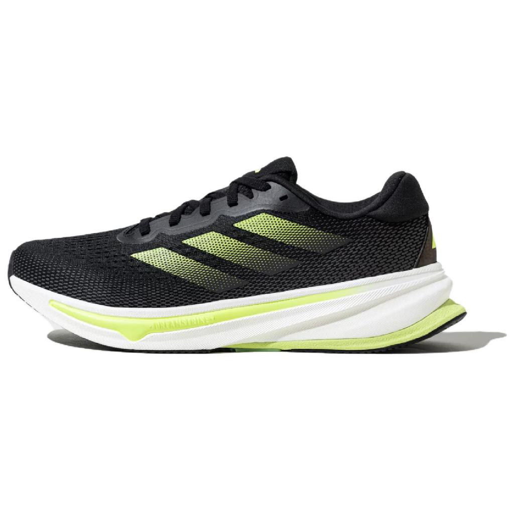 adidas Supernova Rise Zachte Comfortabele Veerkrachtige Lage Hardloopschoenen Heren Hardloopschoenen Zwart JH9628