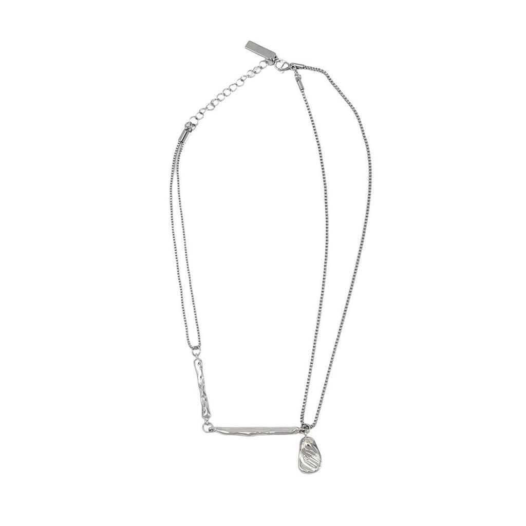 Irregular Shape Cool Texture Clavicle Chain Necklace