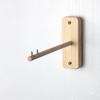 Large Outdoor Wall-Mounted Solid Wood Hook Wind Chime