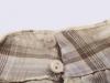 Women's Plaid Layered Short Top - Loose, Lazy Style Design (2171018)