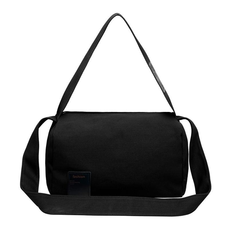 Fashionable Versatile Large Canvas Handbag For Women With Soft Comfortable Double Straps