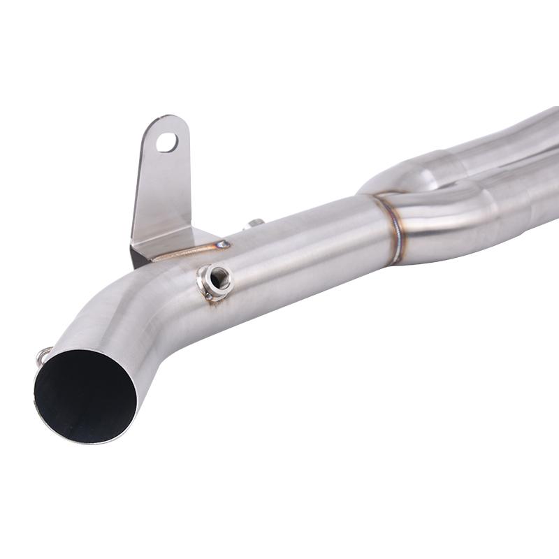 Scarico Slip-On Per KAWASAKI Ninja Z900 SE 2025 2026 Sistema di Scarico Moto Escape Tubo di Collegamento Anteriore Connette Silenziatore Originale Euro5