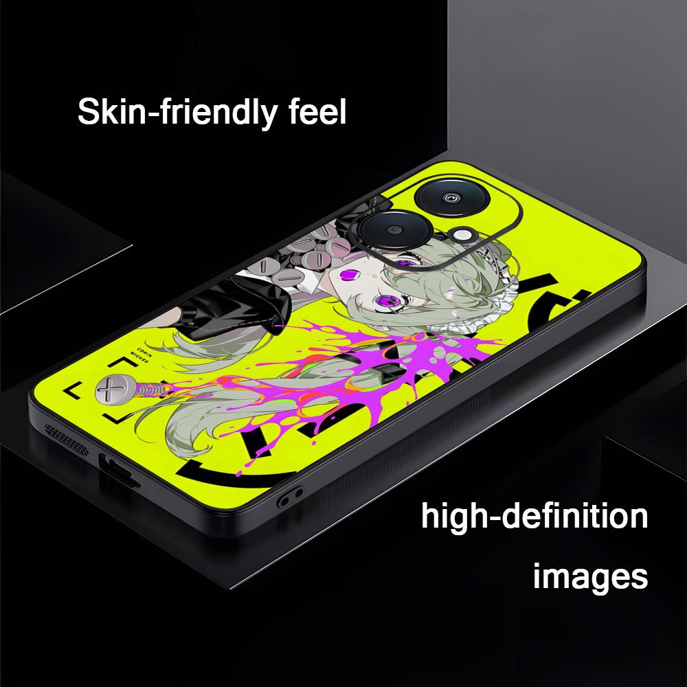 ZZZ Game Corin Wickes Phone Case For Xiaomi Redmi 14C 13C 12C Note14 13 12 11 10 Pro Plus S Soft Black Phone Cover