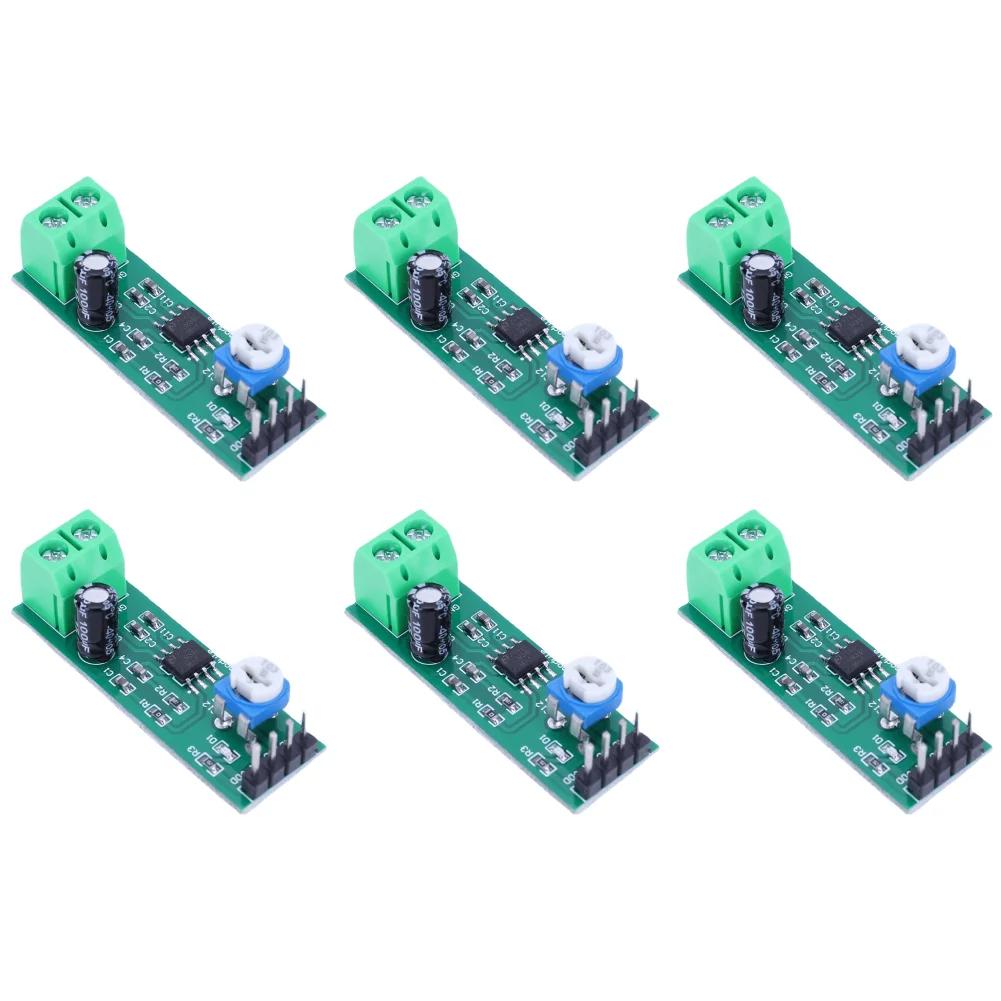 1-20PCS LM386 Digital Mono Amplifier Module 200 Times Gain Mono Voice Amplifier Module 5V-12V Input 10K Adjustable Board