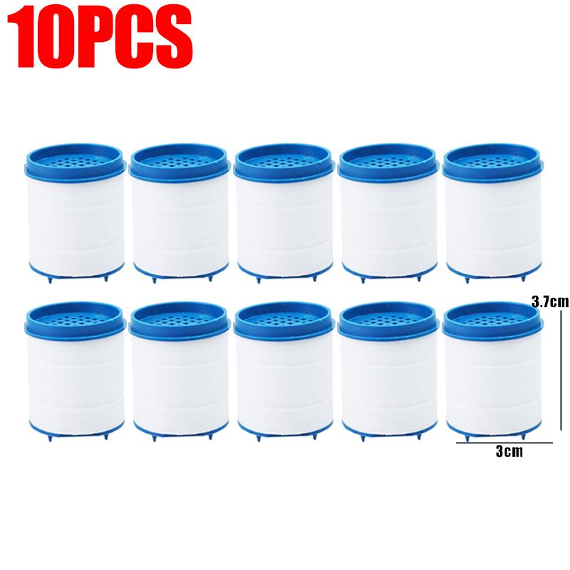

10/100x Faucet Water Filter Kitchen Faucet Water Filter Cartridges Removes Heavy Metals Hard Water for Home Kitchen Bathroom