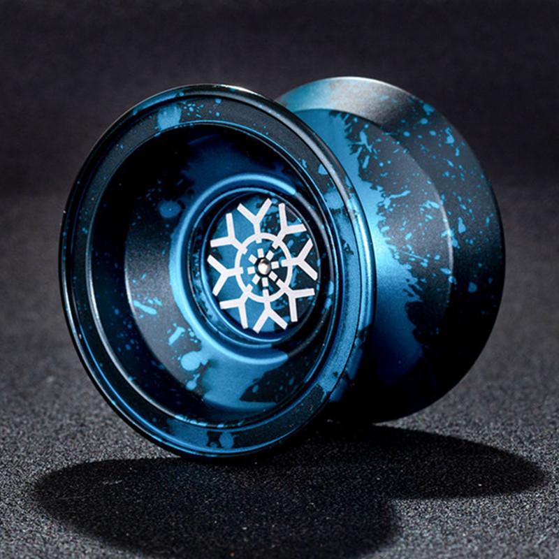 YoYo Toy Yoyo Professional Magic Yoyo Metal Yoyo with 10 Ball Bearing Alloy Aluminum High Speed Unresponsive Yoyo for Kids Adult